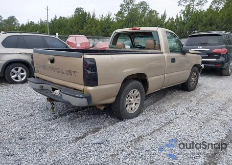 2006 Chevrolet Silverado 1500 Work Truck from USA, damaged, VIN 1GCEC14X16Z132537